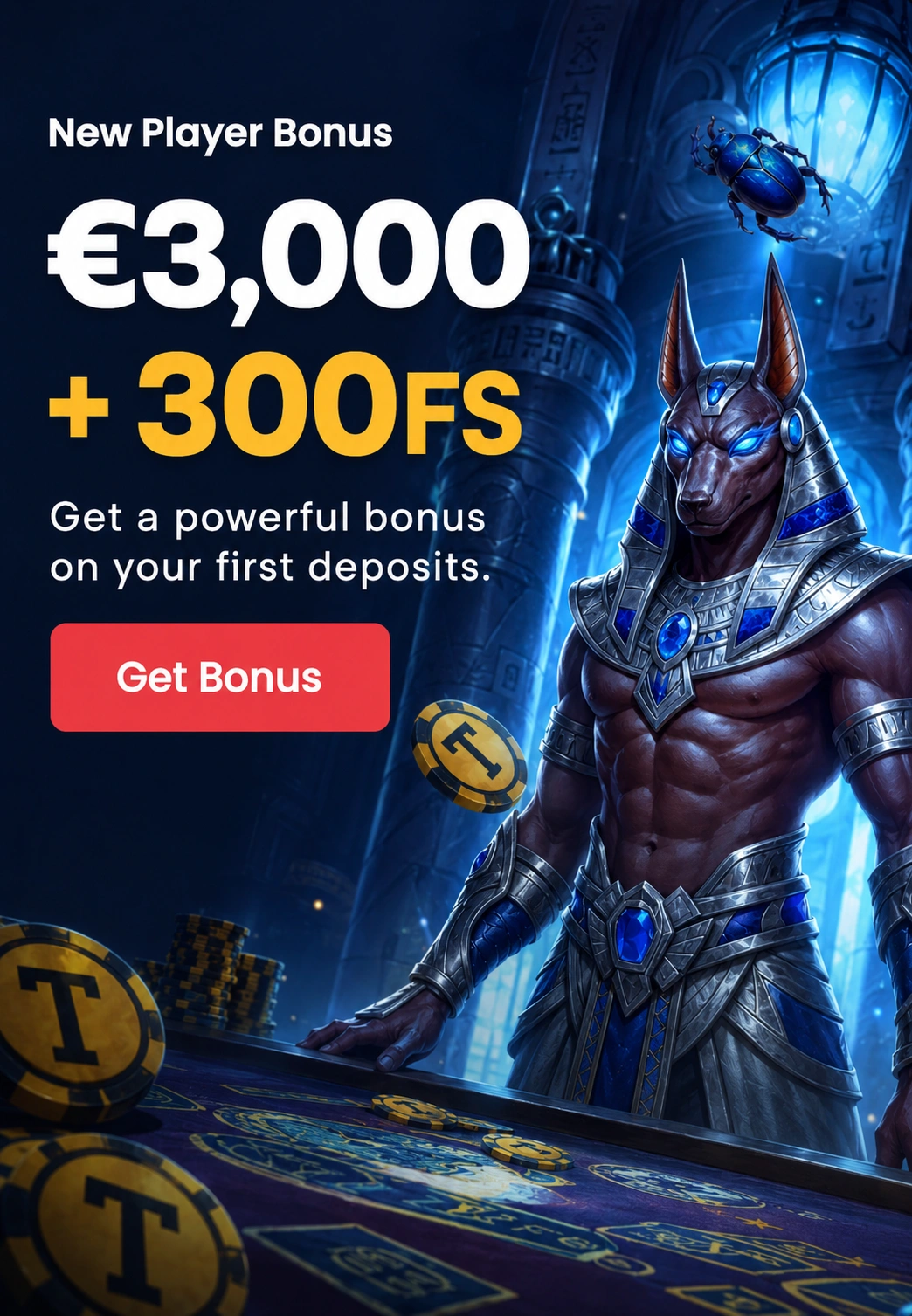 Tot Bet Casino affiliate landing preview